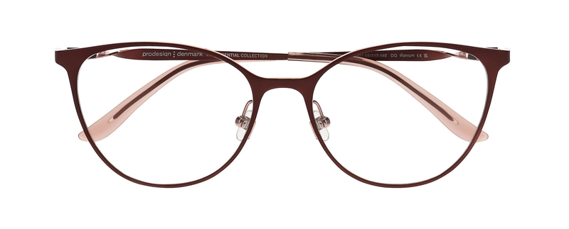 ProDesign TWIST 3 Brillestel (Form: Cat Eye - Farve: Brun)