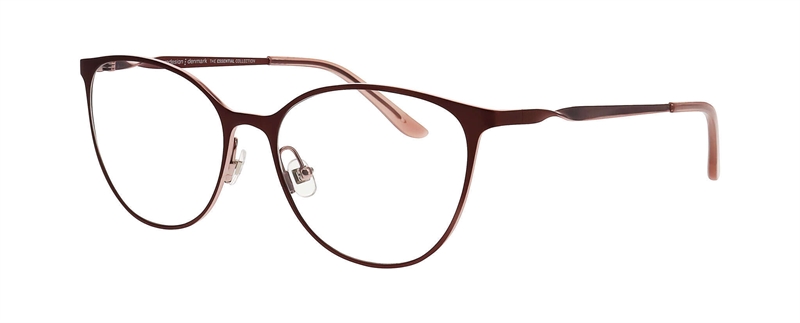 ProDesign TWIST 3 Brillestel (Form: Cat Eye - Farve: Brun)