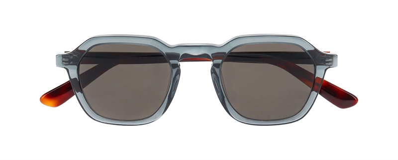 Nifties NI9882 Solbrille (Form: Firkantet - Farve: Grå)