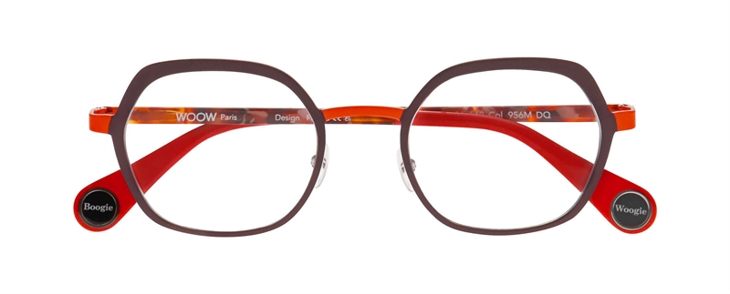 WooW BOOGIE WOOGIE 1 Brillestel (Form: Firkantet - Farve: Brun)