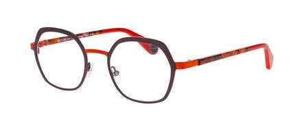 WooW BOOGIE WOOGIE 1 Brillestel (Form: Firkantet - Farve: Brun)