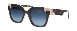FaceAFace SUNDAY 2 Solbrille (Form: Firkantet - Farve: Sort)