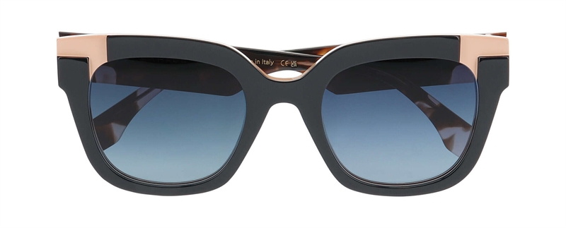 FaceAFace SUNDAY 2 Solbrille (Form: Firkantet - Farve: Sort)