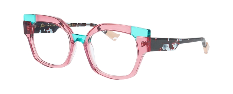 FaceAFace BOCCA CHANCE 2 Brillestel (Form: Rund - Farve: Pink)