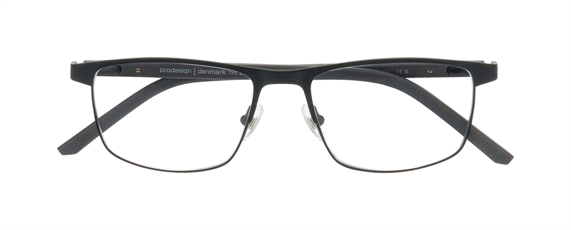 ProDesign STEP 1 Brillestel (Form: Firkantet - Farve: Sort)