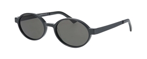 ProDesign EXTRUSION 8 S Solbrille (Form: Oval - Farve: Sort)
