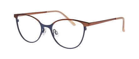 Nifties NI8539 Brillestel (Form: Cat Eye - Farve: Blå)