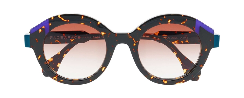 FaceAFace FUSED 2 Solbrille (Form: Panto - Farve: Brun)