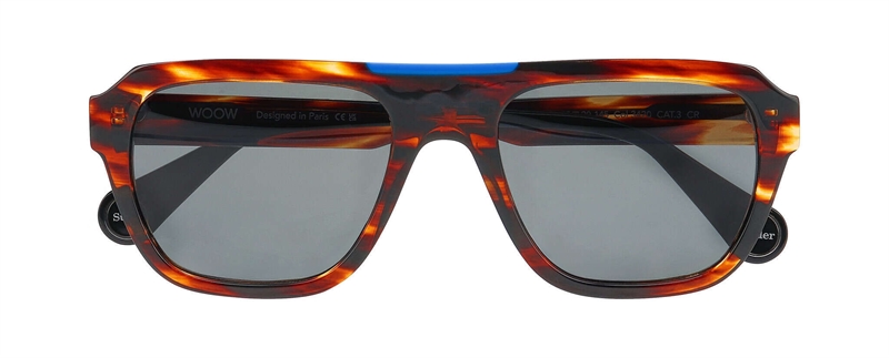 WooW SUPER RIDER 2 Solbrille (Form: Firkantet - Farve: Grøn)