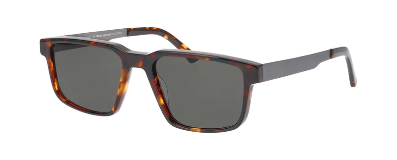 ProDesign EXTRUSION 7 S Solbrille (Form: Firkantet - Farve: Brun)