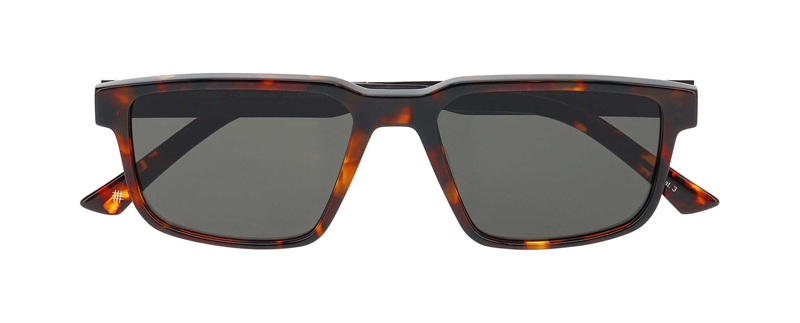ProDesign EXTRUSION 7 S Solbrille (Form: Firkantet - Farve: Brun)