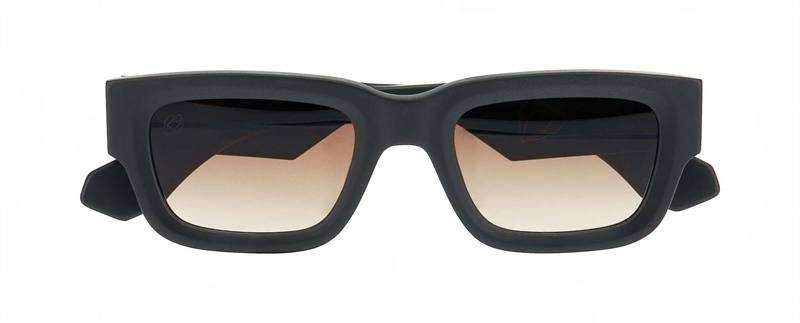ProDesign FLINT Solbrille (Form: Firkantet - Farve: Sort)