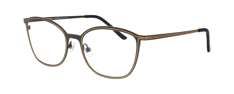 ProDesign LINED 2 Brillestel (Form: Summerbird - Farve: Sort)