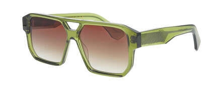 ProDesign COAL Solbrille (Form: Firkantet - Farve: Grøn)