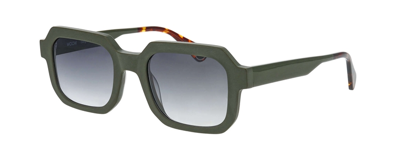 WooW SUPER GAMER 2 Solbrille (Form: Firkantet - Farve: Grøn)