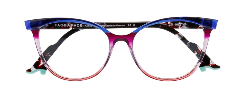FaceAFace BOCCA KAHLO 3 Brillestel (Form: Cat Eye - Farve: Blå)