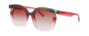 FaceAFace BLURED 2 Solbrille (Form: Firkantet - Farve: Brun)