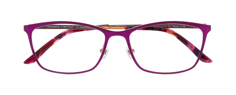 ProDesign RECESS 2 Brillestel (Form: Firkantet - Farve: Lilla)