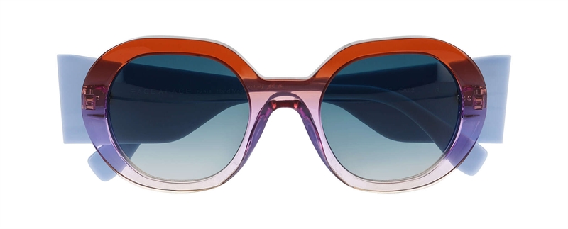FaceAFace HYPNO 1 Solbrille (Form: Firkantet - Farve: Brun)