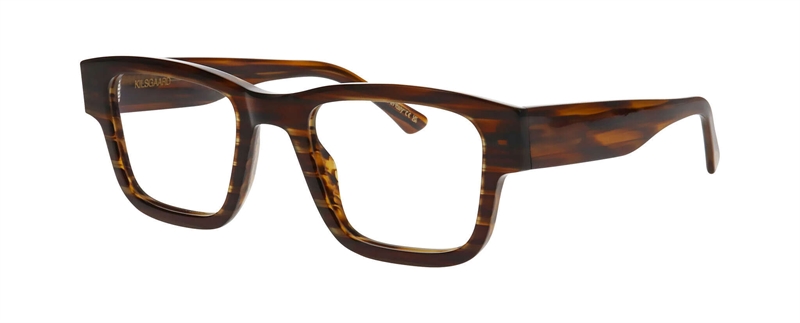 Kilsgaard ACETATE 18 Brillestel (Form: Firkantet - Farve: Brun)
