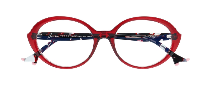 FaceAFace BOCCA PLUM 2 Brillestel (Form: Oval - Farve: Hvid)