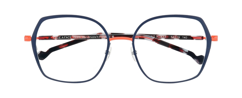 FaceAFace SWING 3 Brillestel (Form: Firkantet - Farve: Blå)