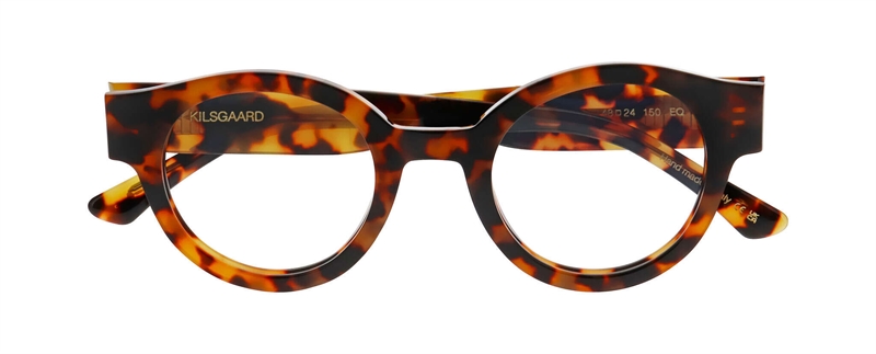 Kilsgaard ACETATE 19 Brillestel (Form: Rund - Farve: Brun)
