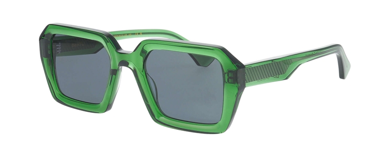 ProDesign BERYL Solbrille (Form: Firkantet - Farve: Grøn)