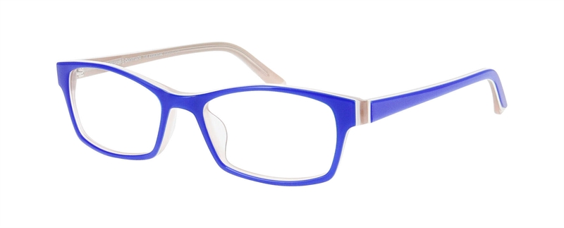 ProDesign 1700 Brillestel (Form: Firkantet - Farve: Blå)