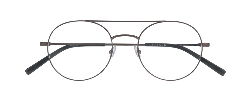 Inface LEMUR Brillestel (Form: Rund - Farve: Grå)