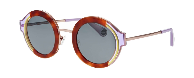 WooW SUPER RUNNER 1 Solbrille (Form: Rund - Farve: Brun)