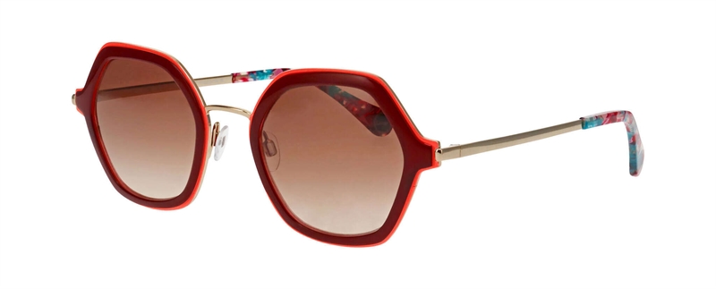 WooW SUPER LOOP 2 Solbrille (Form: Firkantet - Farve: Pink)