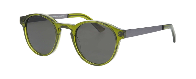 ProDesign EXTRUSION 5 S Solbrille (Form: Panto - Farve: Grøn)