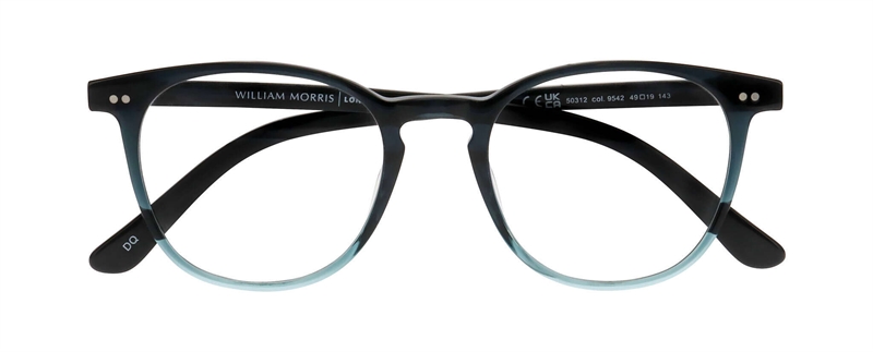 WilliamMorris 50312 Brillestel (Form: Oval - Farve: Grøn)
