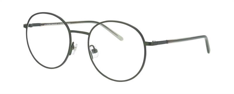 ProDesign REFINE 3 Brillestel (Form: Rund - Farve: Grøn)
