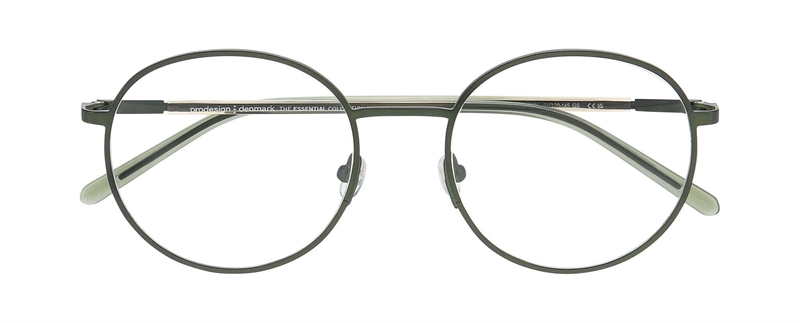 ProDesign REFINE 3 Brillestel (Form: Rund - Farve: Grøn)