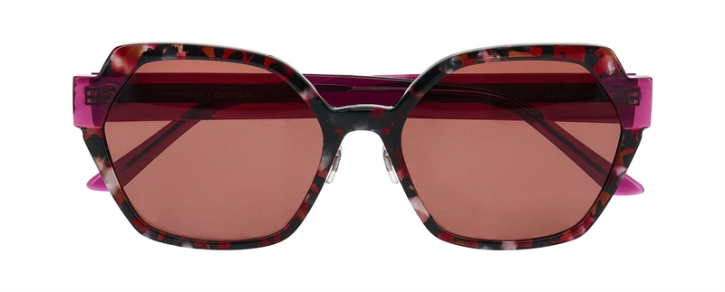 ProDesign SOL 1 S Solbrille (Form: Firkantet - Farve: Lilla)