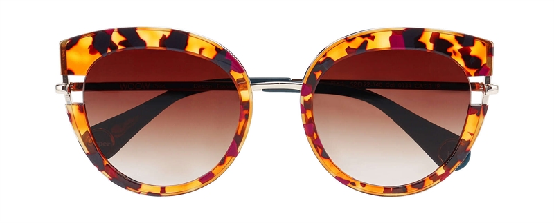 WooW SUPER FIT 1 Solbrille (Form: Firkantet - Farve: Lilla)