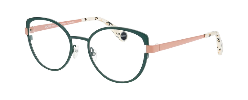 WooW JUMP JUMP 1 Brillestel (Form: Cat Eye - Farve: Grøn)