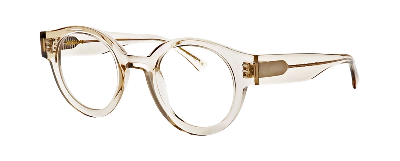 Kilsgaard ACETATE 19 Brillestel (Form: Rund - Farve: Grå)