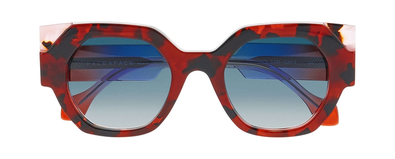 FaceAFace SCREEN 2 Solbrille (Form: Firkantet - Farve: Brun)