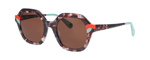 WooW SUPER FLAME 2 Solbrille (Form: Firkantet - Farve: Grå)