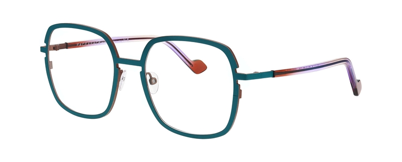 FaceAFace TWILL 2 Brillestel (Form: Firkantet - Farve: Blå)