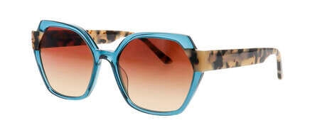 ProDesign SOL 1 S Solbrille (Form: Firkantet - Farve: Blå)