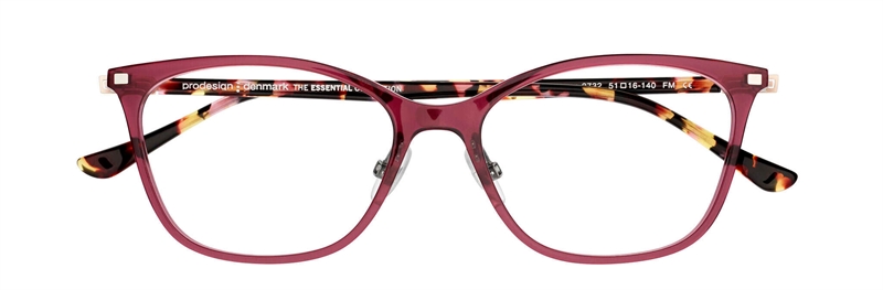 ProDesign 3616 Brillestel (Form: Firkantet - Farve: Lilla)
