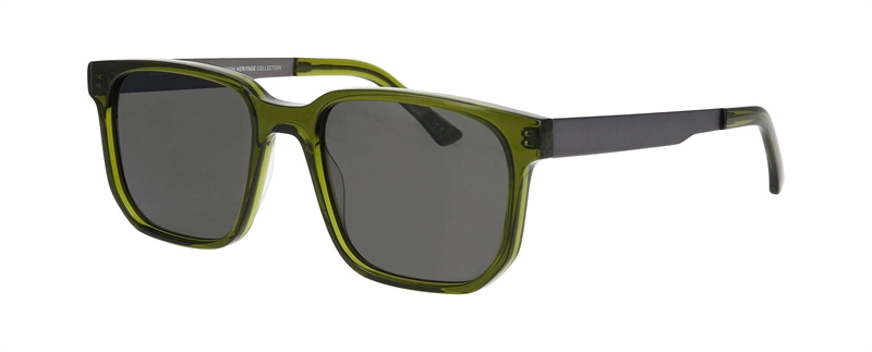 ProDesign EXTRUSION 4 S Solbrille (Form: Firkantet - Farve: Grøn)