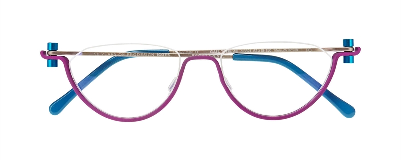 ProDesign GAIL SPENCE TWELVE Brillestel (Form: Oval - Farve: Lilla)