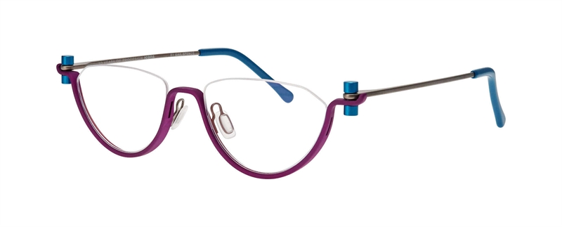 ProDesign GAIL SPENCE TWELVE Brillestel (Form: Oval - Farve: Lilla)