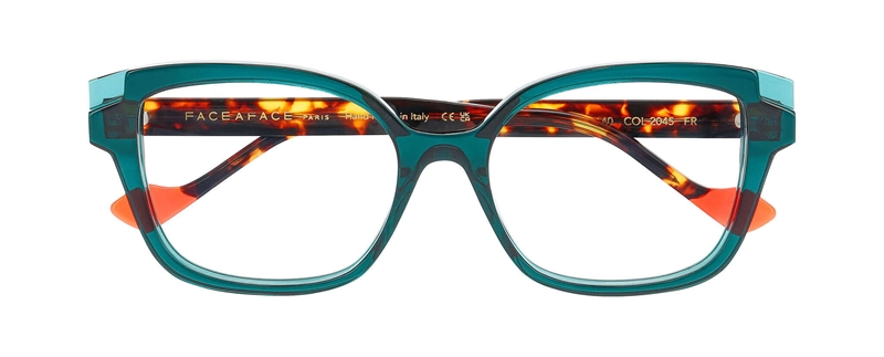 FaceAFace CHROMA 2 Brillestel (Form: Firkantet - Farve: Blå)