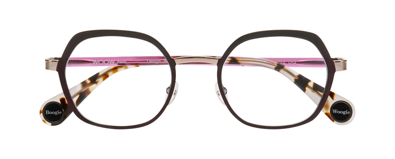 WooW BOOGIE WOOGIE 1 Brillestel (Form: Firkantet - Farve: Lilla)